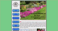 Desktop Screenshot of plants4maine.com