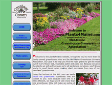 Tablet Screenshot of plants4maine.com